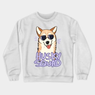 HUSKY SQUAD (light red) Crewneck Sweatshirt